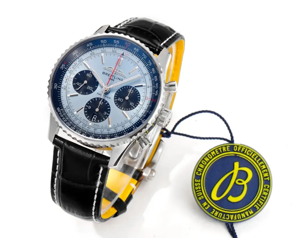 BLS Factory Breitling Navitimer 43mm Blue dial — image 2