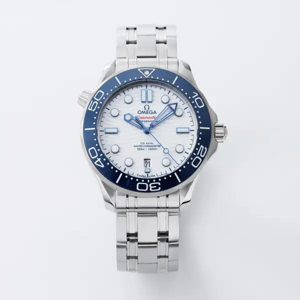VS Factory OMEGA Seamaster 300M Steel Blue White Dial – Premium VSF Watches Collection