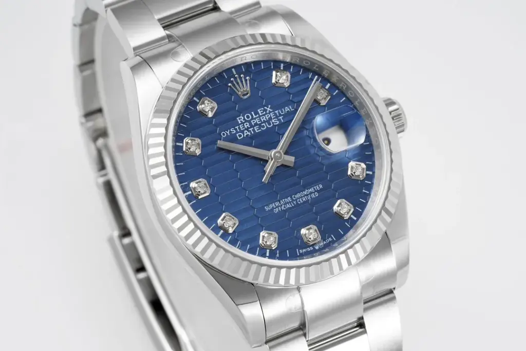 VS Factory Rolex Datejust 36mm Blue Diamond-Set dial — image 2