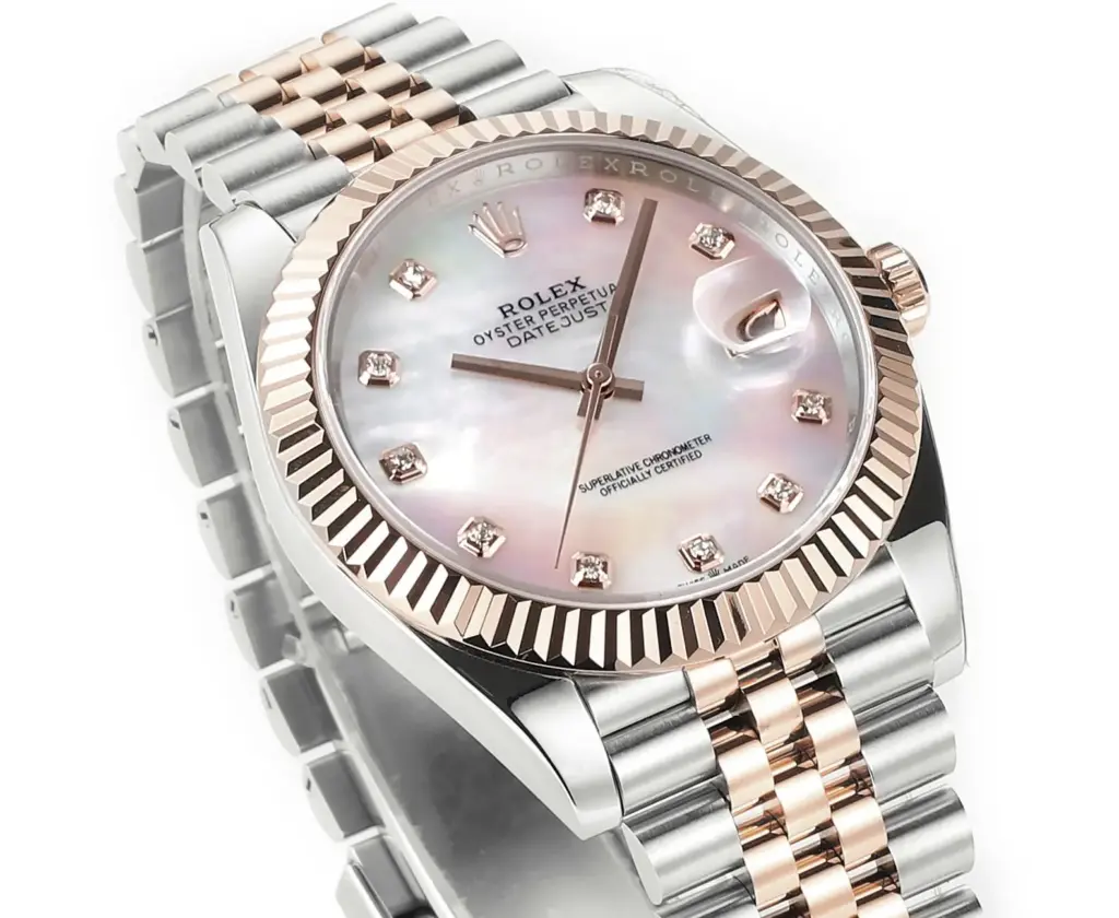 Rolex Datejust 41mm Pink dial — image 3