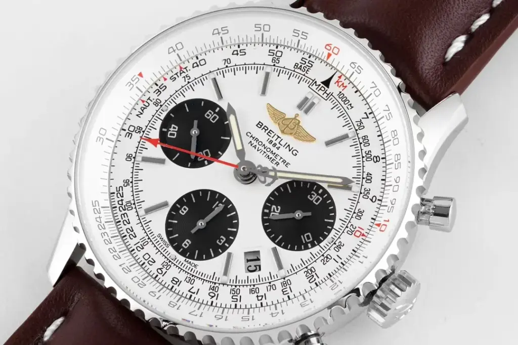 ZF Factory Breitling Navitimer Panda dial — image 3