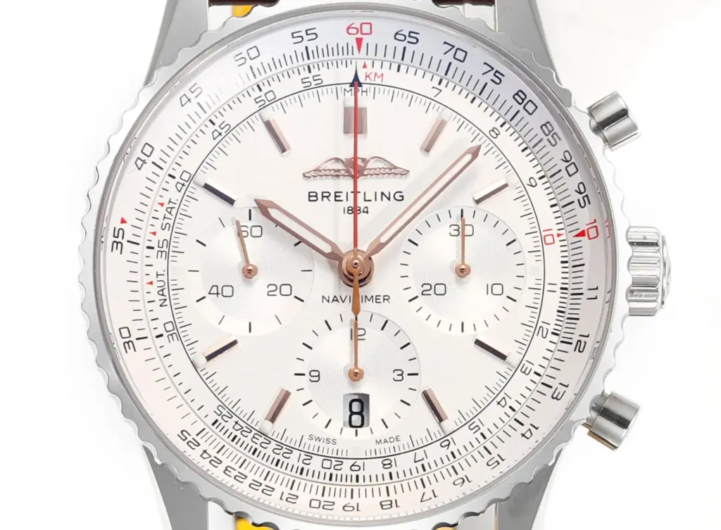 BLS Factory Breitling Navitimer Silver dial — image 3