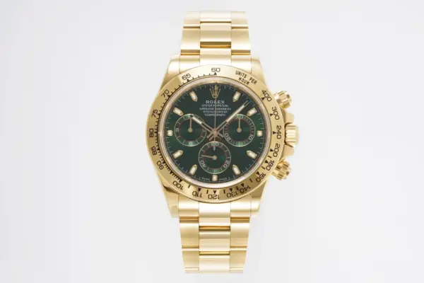 BT Factory Rolex Daytona 4130 – Gold with Green Dial – Premium VSF Luxury Watches Collection