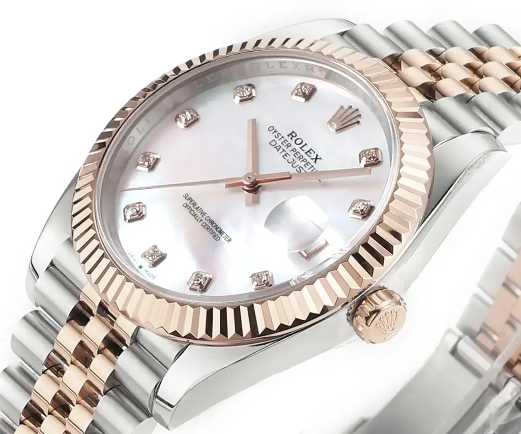 Rolex Datejust 41mm Pink dial — image 4