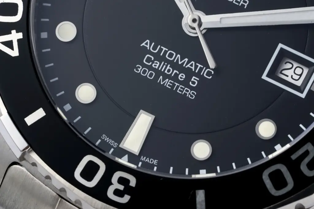 V6 Factory TAG Heuer Aquaracer Black dial — image 5