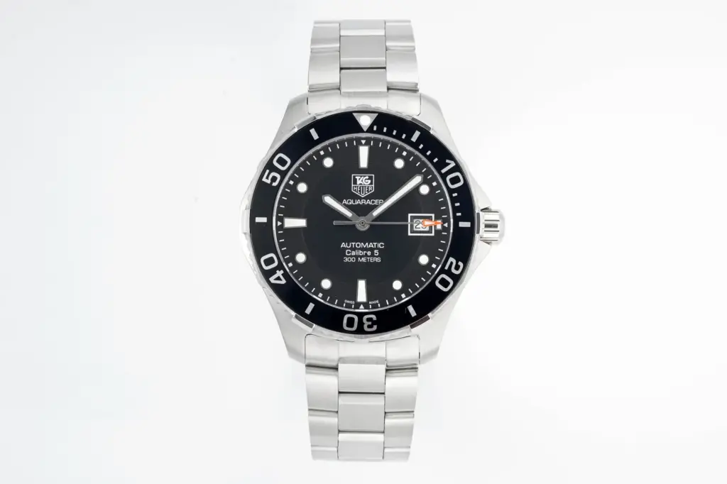 V6 Factory TAG Heuer Aquaracer Black dial