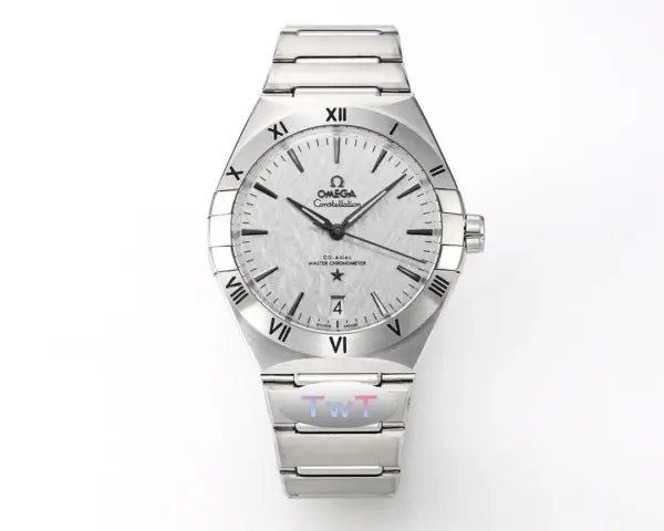 OMEGA Constellation Ceramic Silver Watch – Premium VSF Watch Replica by VSF Watches