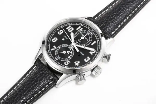 MP Factory Patek Philippe Complications 5924G Black Leather Super Clone Replica Watch