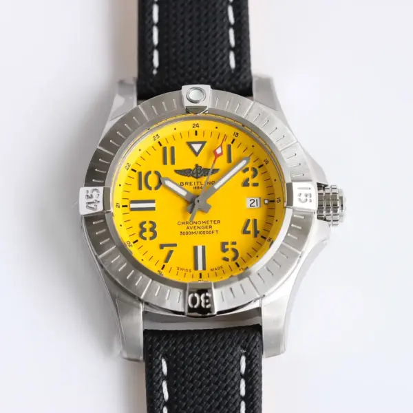 KOR Factory Breitling Avenger Automatic 45 Seawolf Yellow – Super Clone Watch