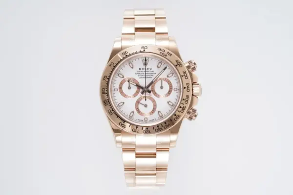 BT Factory Rolex Daytona 4130 Rose Gold Chronograph VSF Luxury Watch