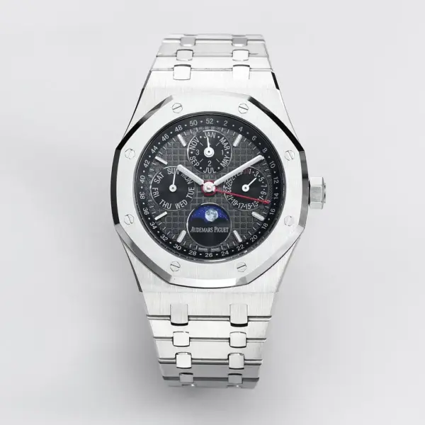ZF Factory Audemars Piguet Royal Oak Perpetual Calendar Blue Dial Stainless Steel Super Clone Watch – Premium Replica