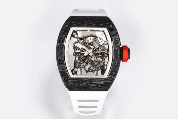 ZF Factory Richard Mille RM055 NTPT Carbon White Rubber – Premium Super Clone Watch