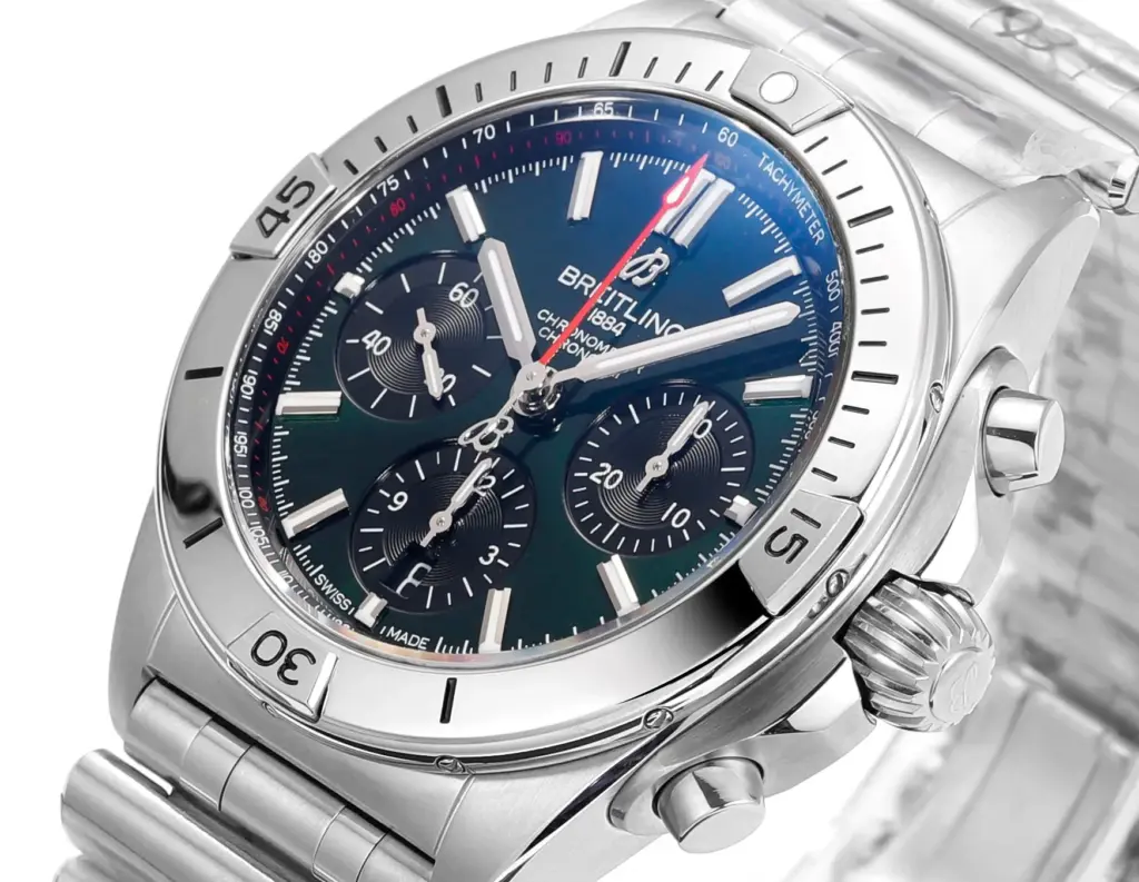 BLS Factory Breitling Chronomat Green dial — image 4