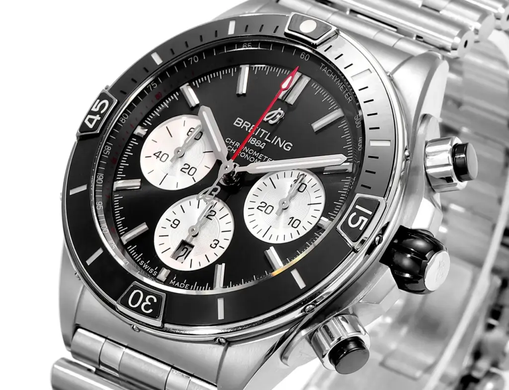 BLS Factory Breitling Chronomat 44mm Black dial — image 3