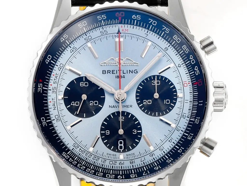 BLS Factory Breitling Navitimer 43mm Blue dial — image 3