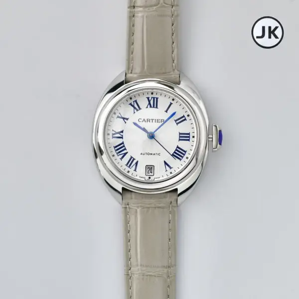 3K Factory Cartier Cle de Cartier Automatic Silver Watch – Best Replica Watches