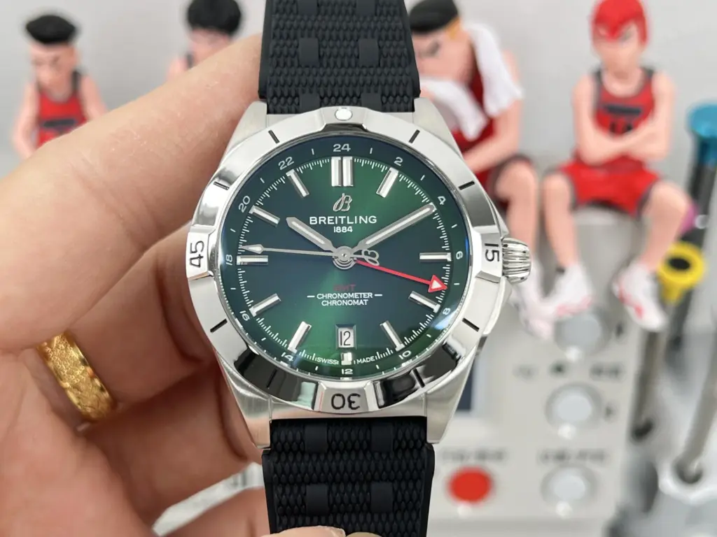 BLS Factory Breitling Superocean 42mm Green dial — image 2