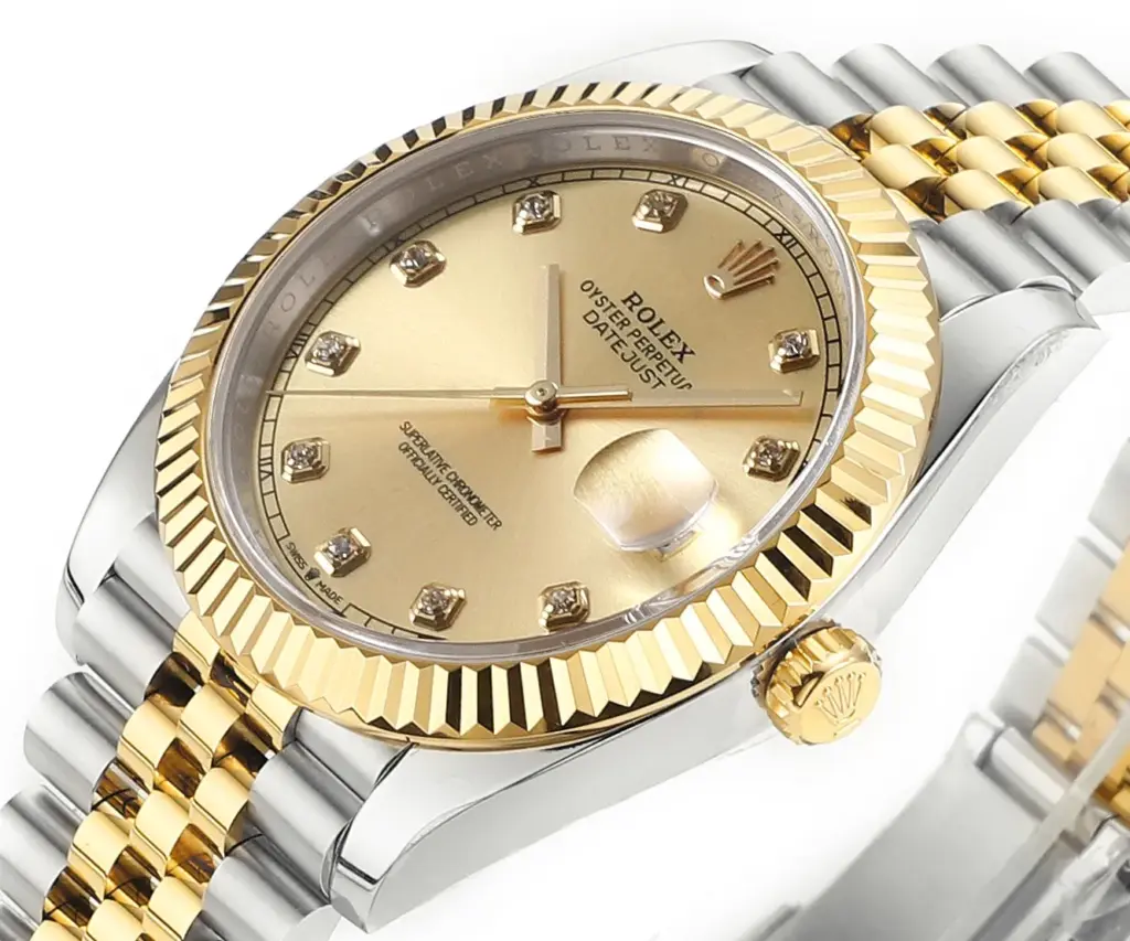 AR Factory Rolex Datejust 41mm Champagne Diamond dial — image 4
