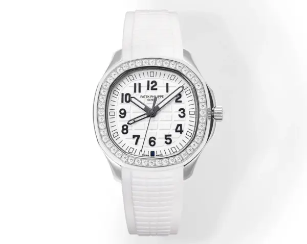 ZF Factory Patek Philippe Aquanaut Luce 5268 White Super Clone Replica Watch
