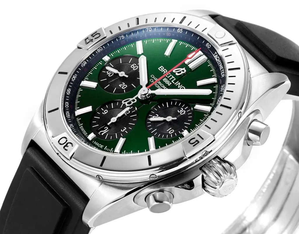 BLS Factory Breitling Chronomat Green dial — image 5