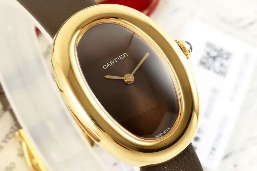 AF Factory Cartier Baignoire de Cartier Brown dial — image 2
