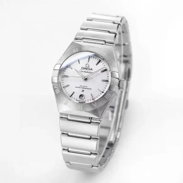 Omega Constellation 29mm Silver VSF Watch Replica – Premium Quality VSF Timepiece