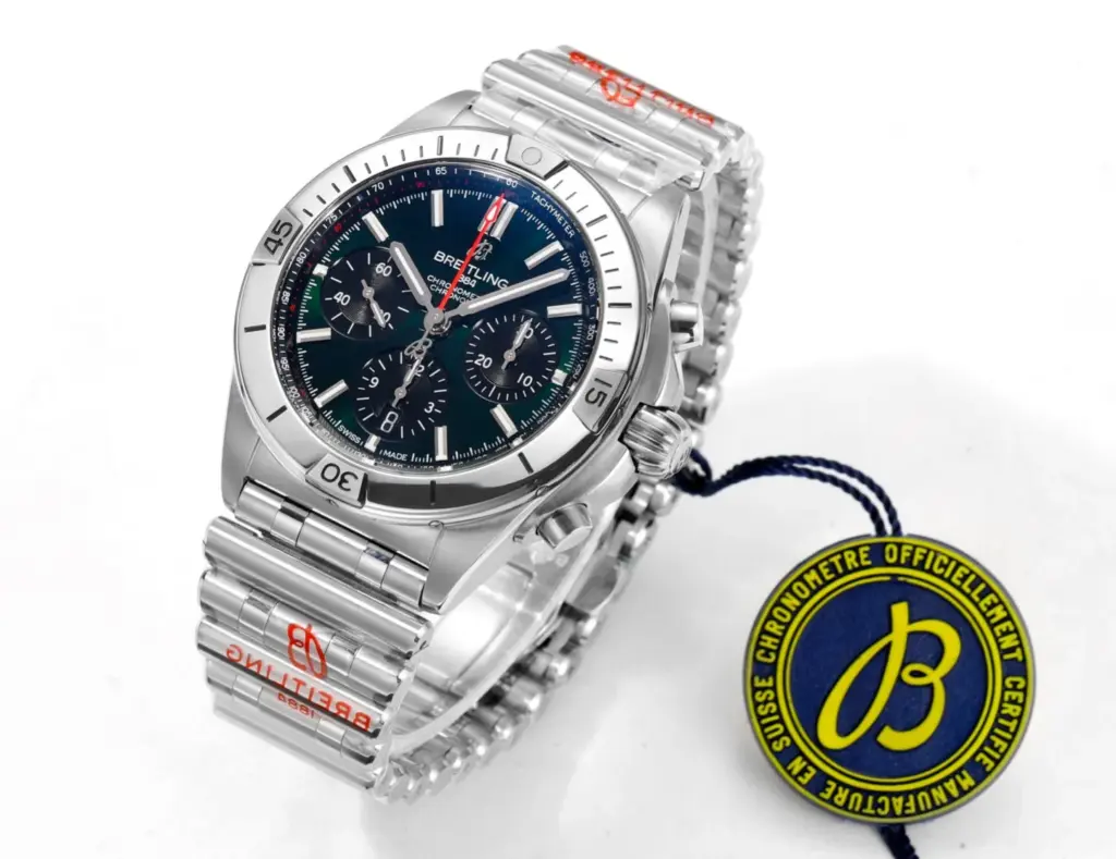 BLS Factory Breitling Chronomat Green dial — image 3