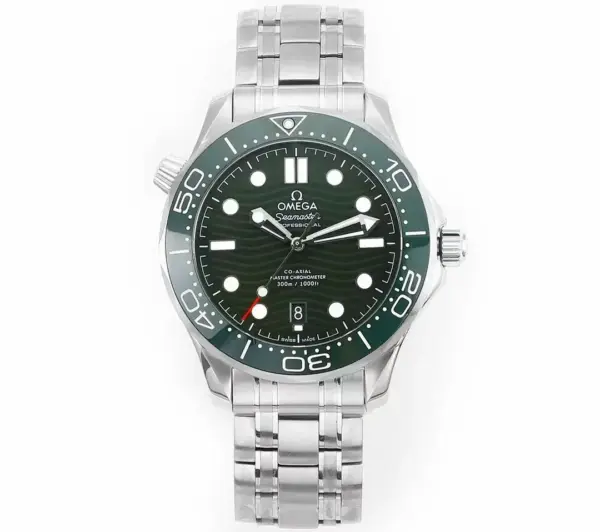 ZF Factory OMEGA Seamaster Planet Ocean 600m Co-Axial Master Chronometer 42mm Diver’s Watch – Black Ceramic Bezel, Stainless Steel Bracelet by VSF Watches Brand