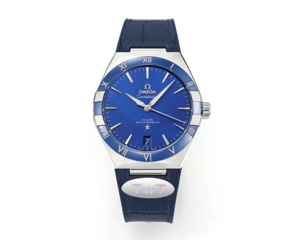 OMEGA Constellation Meteorite Blue Dial VSF Watch Replica