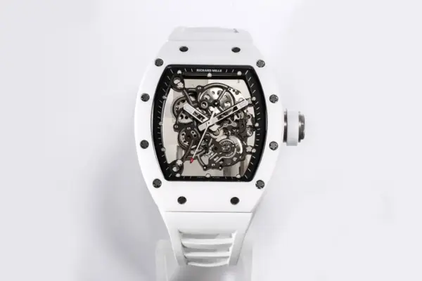 BBR Factory Richard Mille RM055 White Ceramic Super Clone Watch – Premium Replica Richard Mille