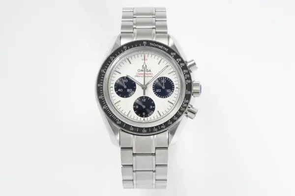 VS Factory Omega Speedmaster 9300 White Dial Steel – Super Clone VSF Watches