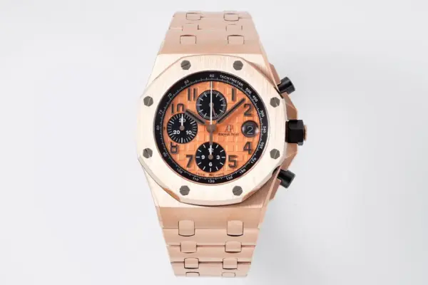 ZF Factory Audemars Piguet Royal Oak Offshore Rose Gold Chronograph – Super Clone Watch