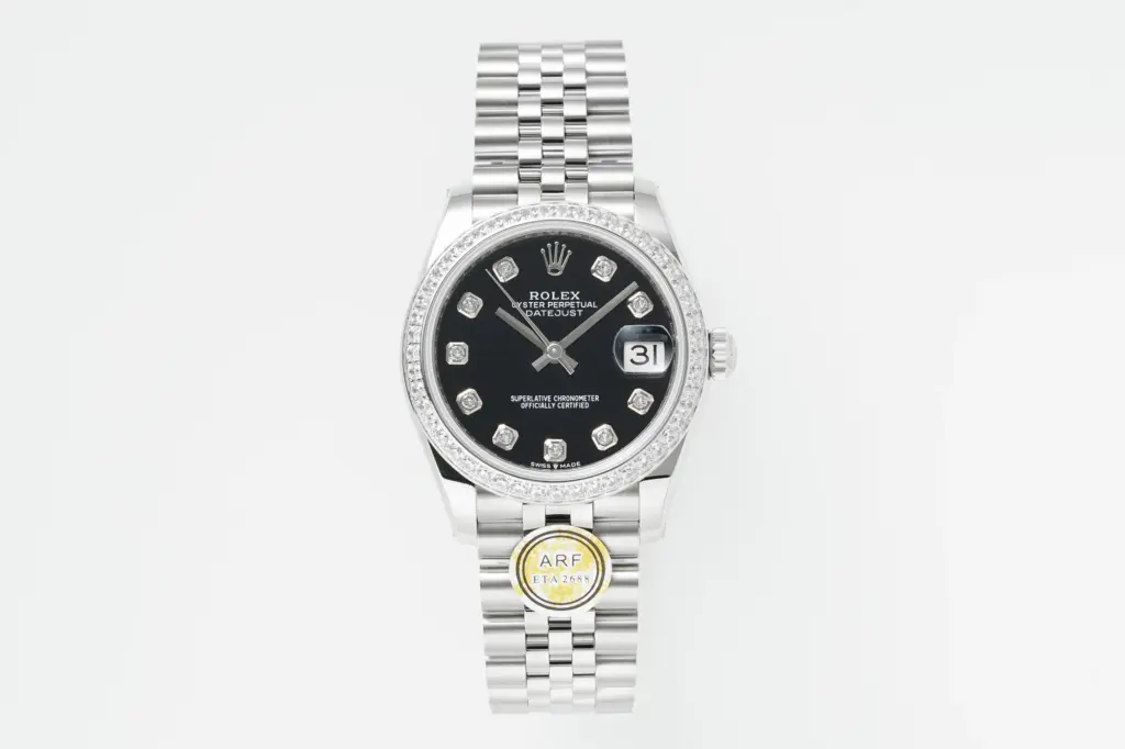 AR Factory Rolex Datejust 31mm Black Diamond dial