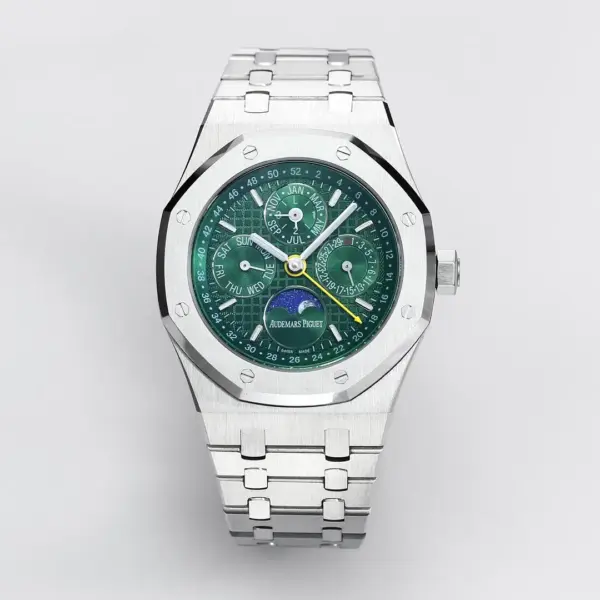 ZF Factory Audemars Piguet Royal Oak Perpetual Calendar Blue Dial Stainless Steel – Premium Super Clone Watch