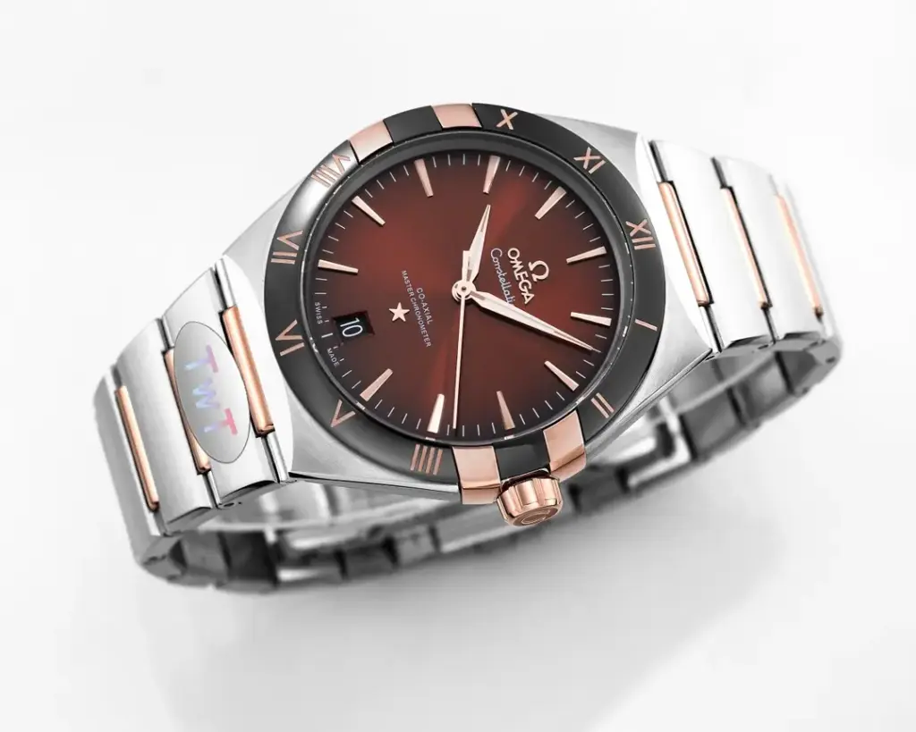 Omega Constellation 41mm Burgundy dial — image 4