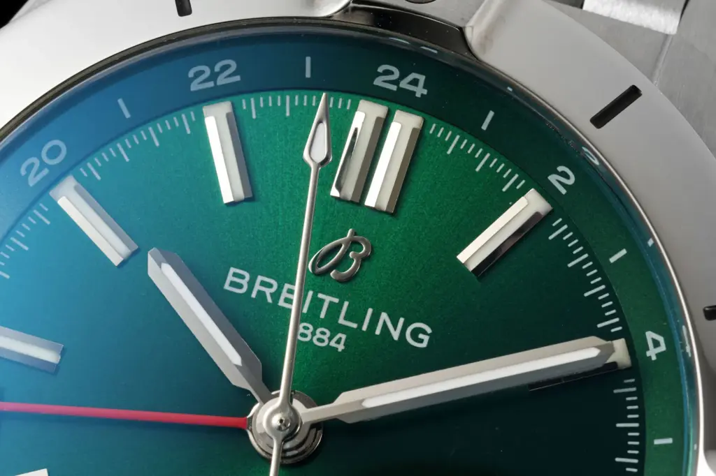 BLS Factory Breitling Superocean Green dial — image 4