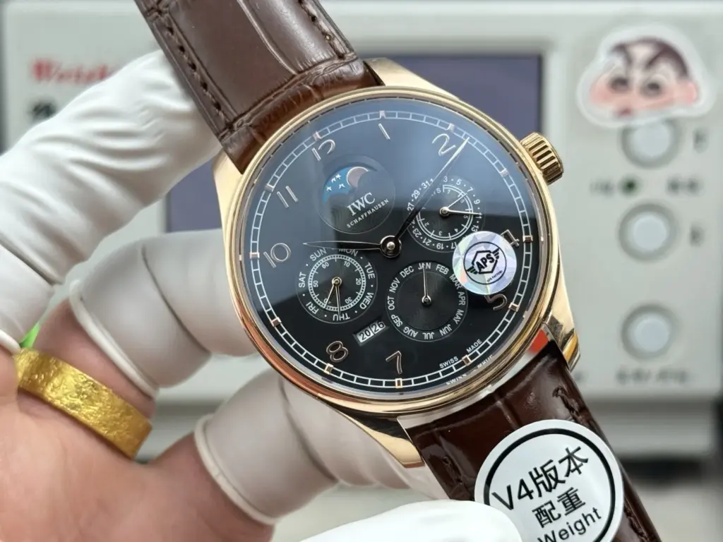APS Factory IWC Perpetual Calendar Collection Black dial — image 2