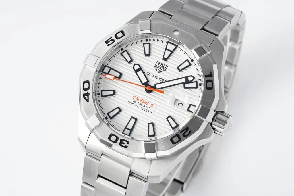 V6 Factory TAG Heuer Aquaracer White dial — image 8