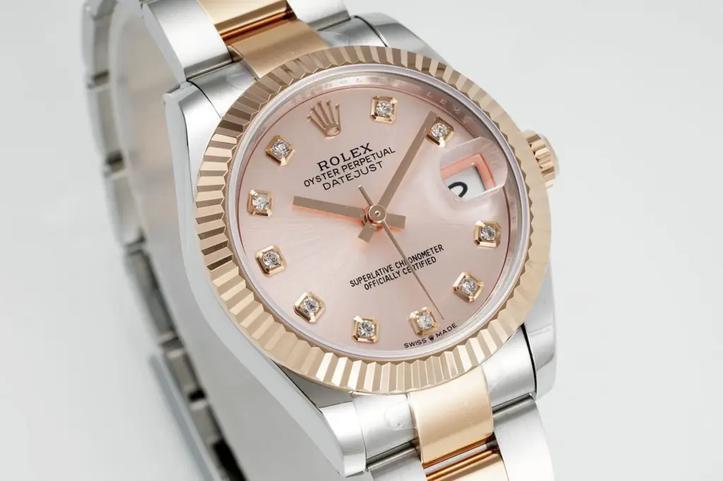 AR Factory Rolex Datejust 31mm Pink Diamond dial — image 3