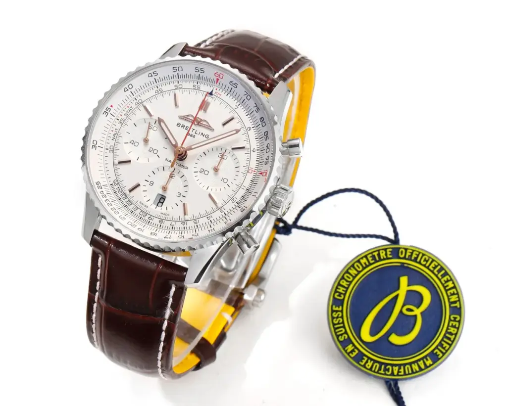 BLS Factory Breitling Navitimer Silver dial — image 2