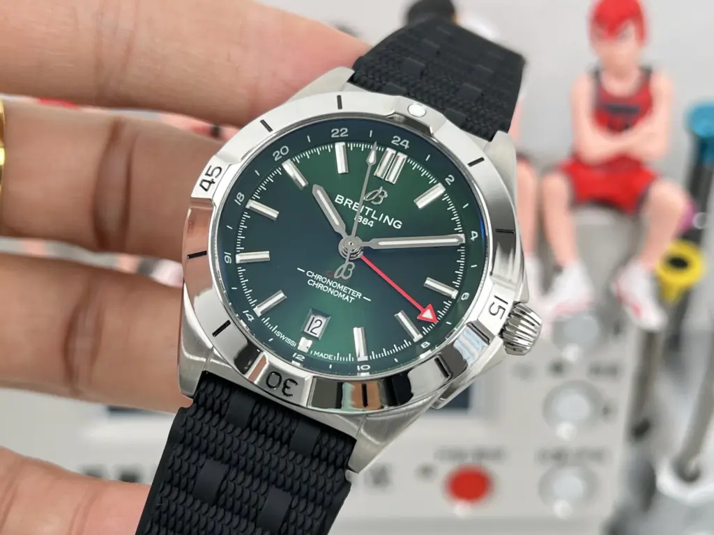 BLS Factory Breitling Superocean 42mm Green dial — image 3