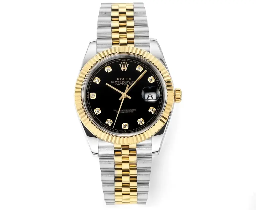 Rolex Datejust 41mm Black Diamond dial