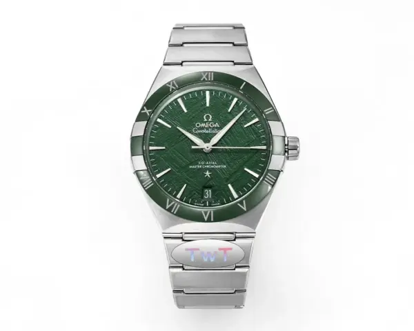 OMEGA Constellation 41mm Green Ceramic Watch – Premium VSF Watch Replica by VSF Watches