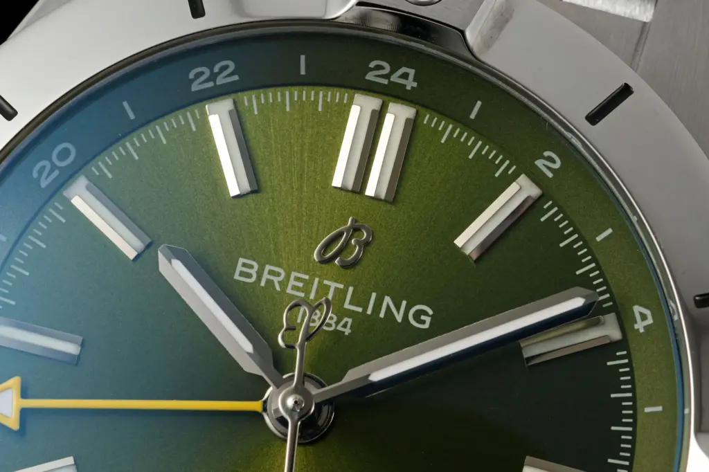 BLS Factory Breitling Superocean Green dial — image 2