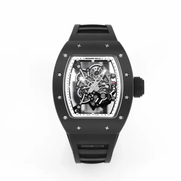 RM Factory Richard Mille Black Ceramic Super Clone Watch – Premium Replica Edition