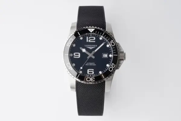 GK Factory Longines Conquest Black Dial Rubber Strap – Best Super Clone Watch