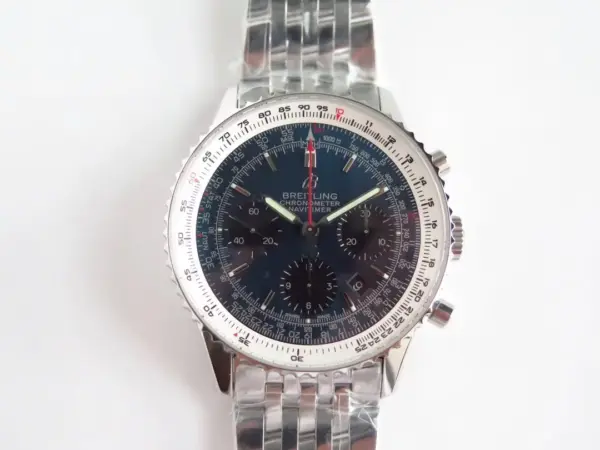 JF Factory Breitling Navitimer B01 Panda Dial Steel – Super Clone Watch