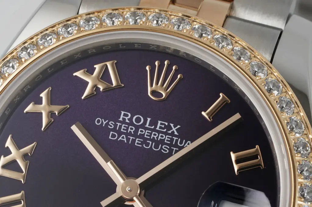 AR Factory Rolex Datejust 31mm Aubergine Diamond dial — image 4