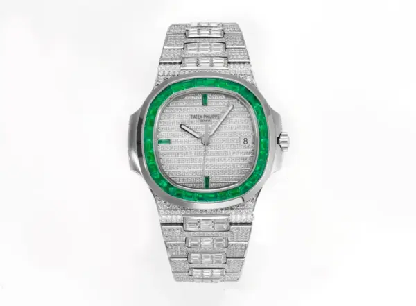 GR Factory Patek Philippe Nautilus 5719 Platinum Super Clone Replica Watch