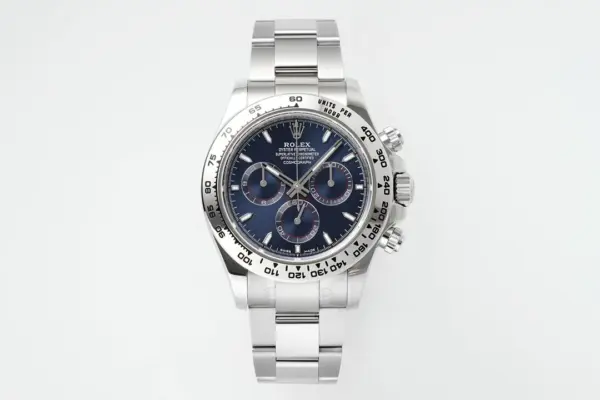 VS Factory Rolex Daytona Platinum Watch with Blue Dial – Limited Stock -Exclusive Collection